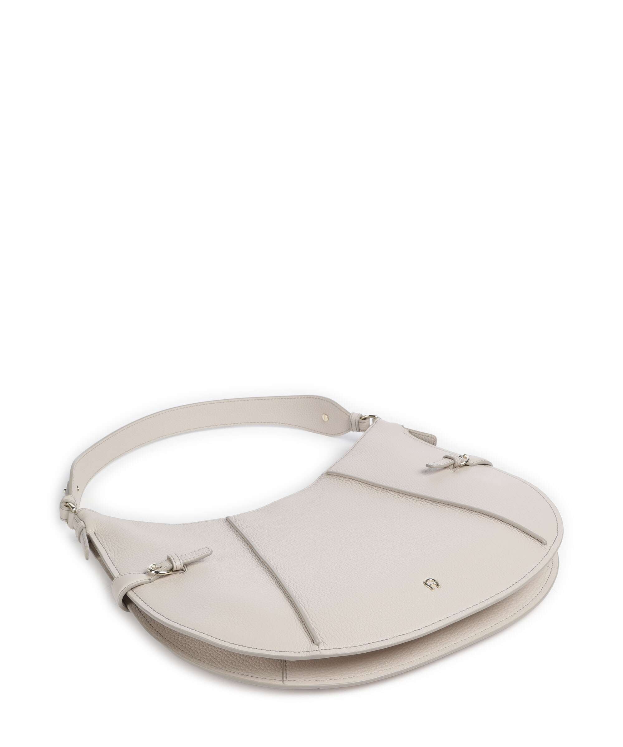 Aigner Cavallo M Hobo bag fog beige