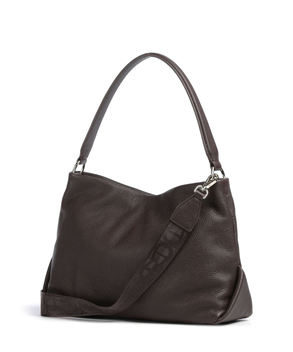 Aigner Paola S Hobo bag soil brown