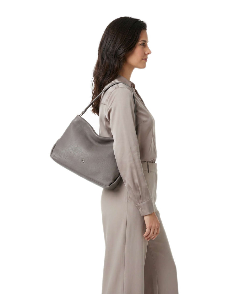 Aigner Paola S Hobo bag ash grey