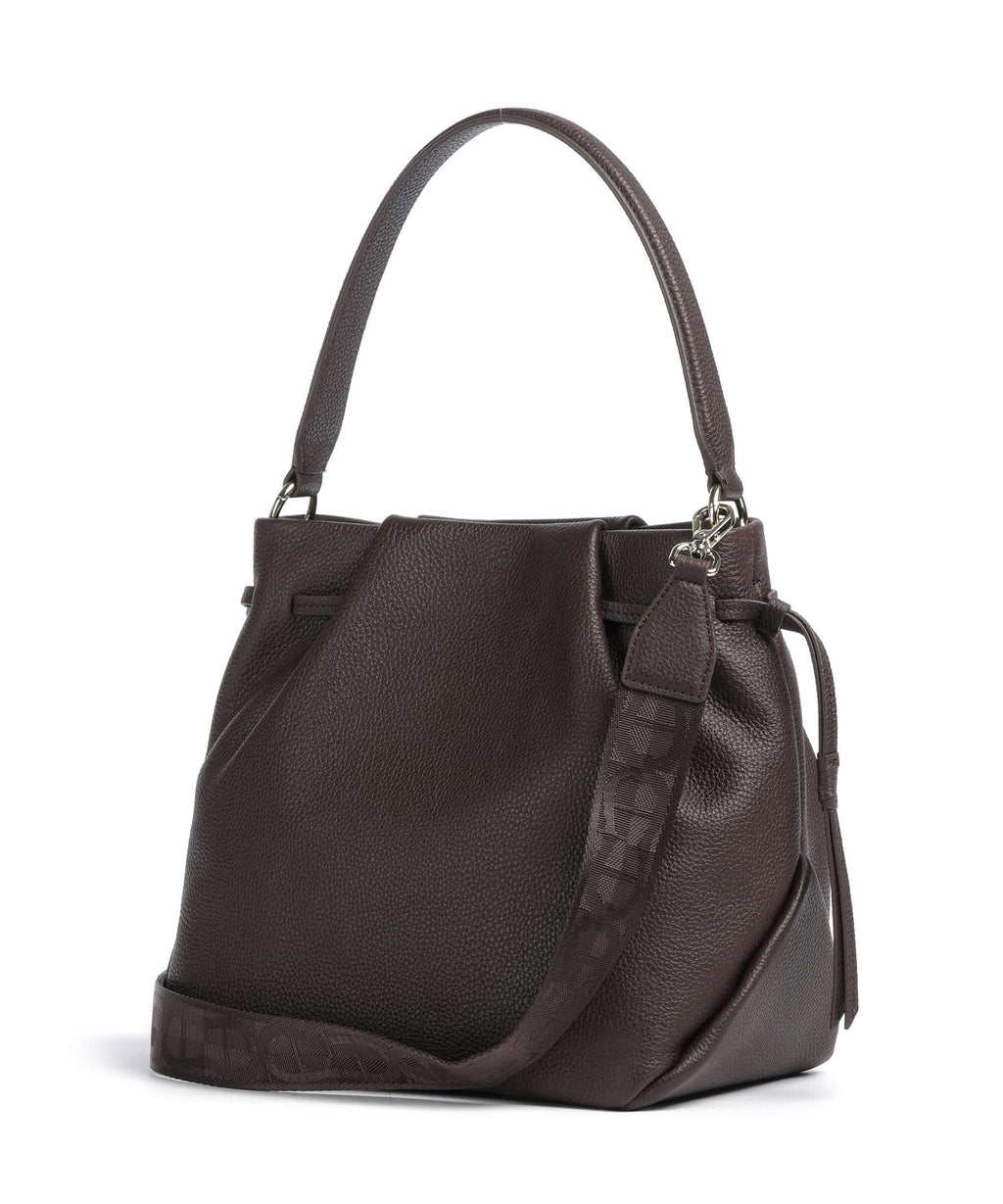 Aigner Paola M Bucket bag soil brown