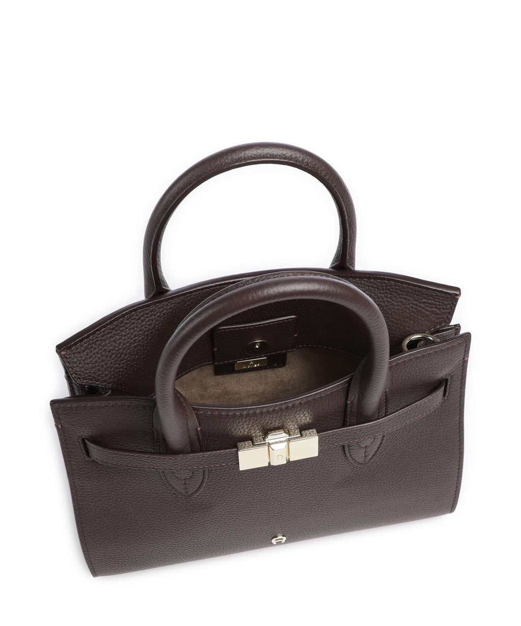 Aigner Farah M Handbag soil brown