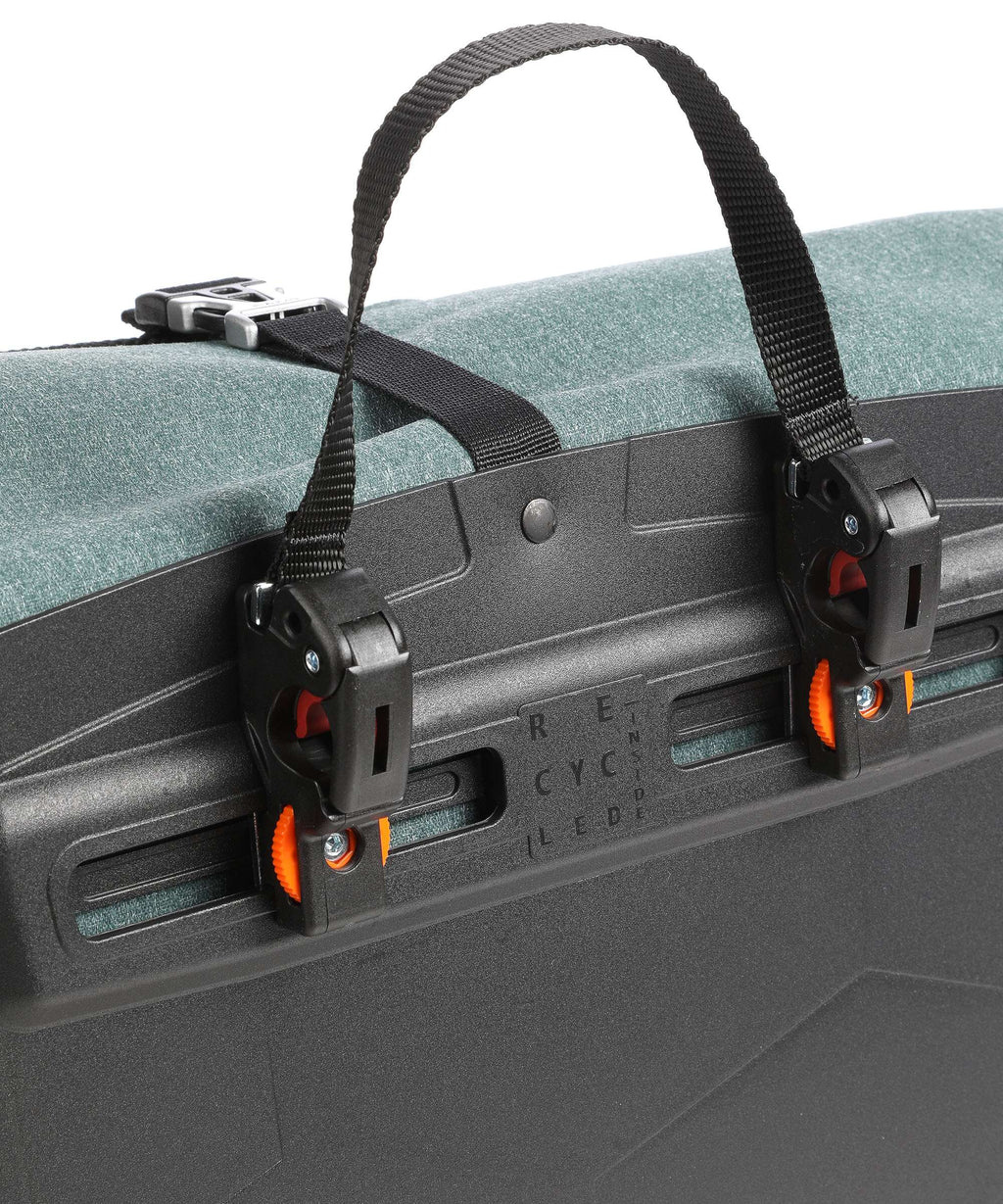 Vaude ReCycle Back Set Bike pannier dusty forest