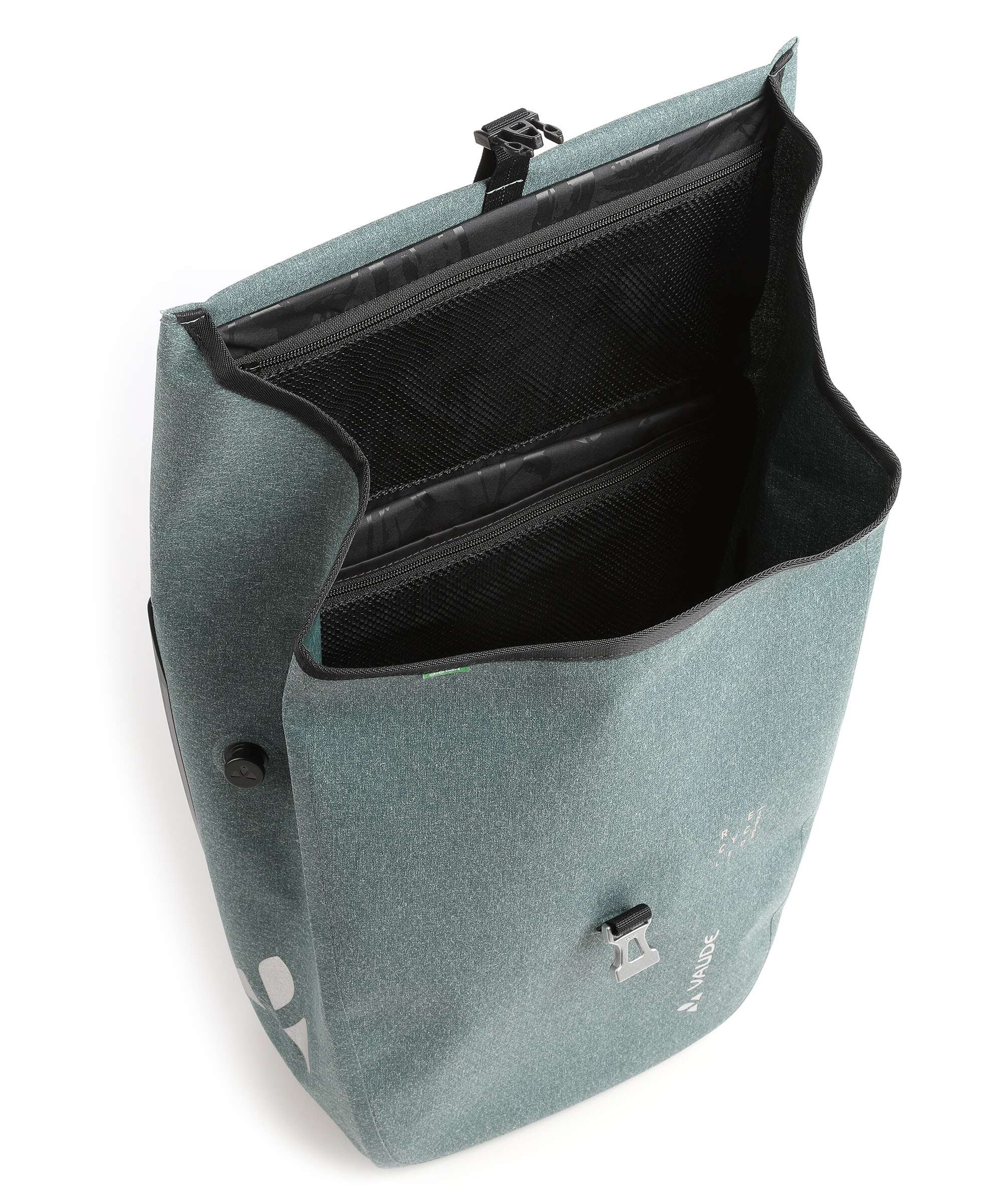 Vaude ReCycle Pro Bike pannier dusty forest