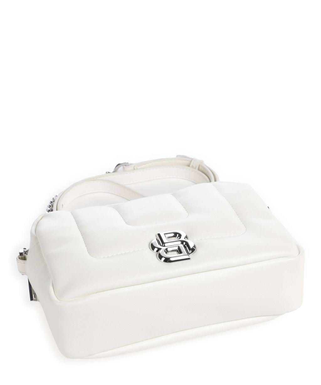 BOSS B Icon Crossbody bag open white