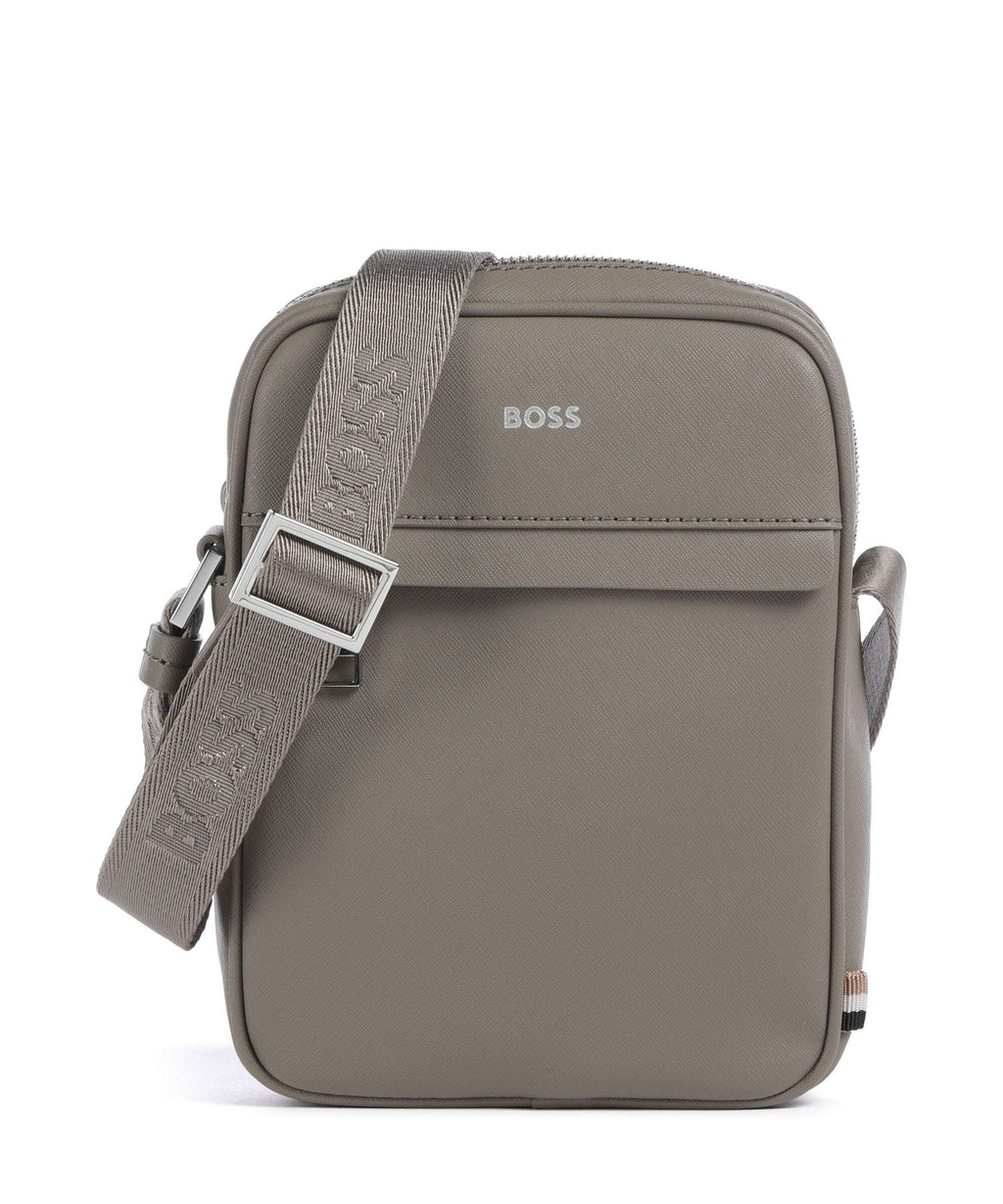 BOSS Zair Crossbody bag open green