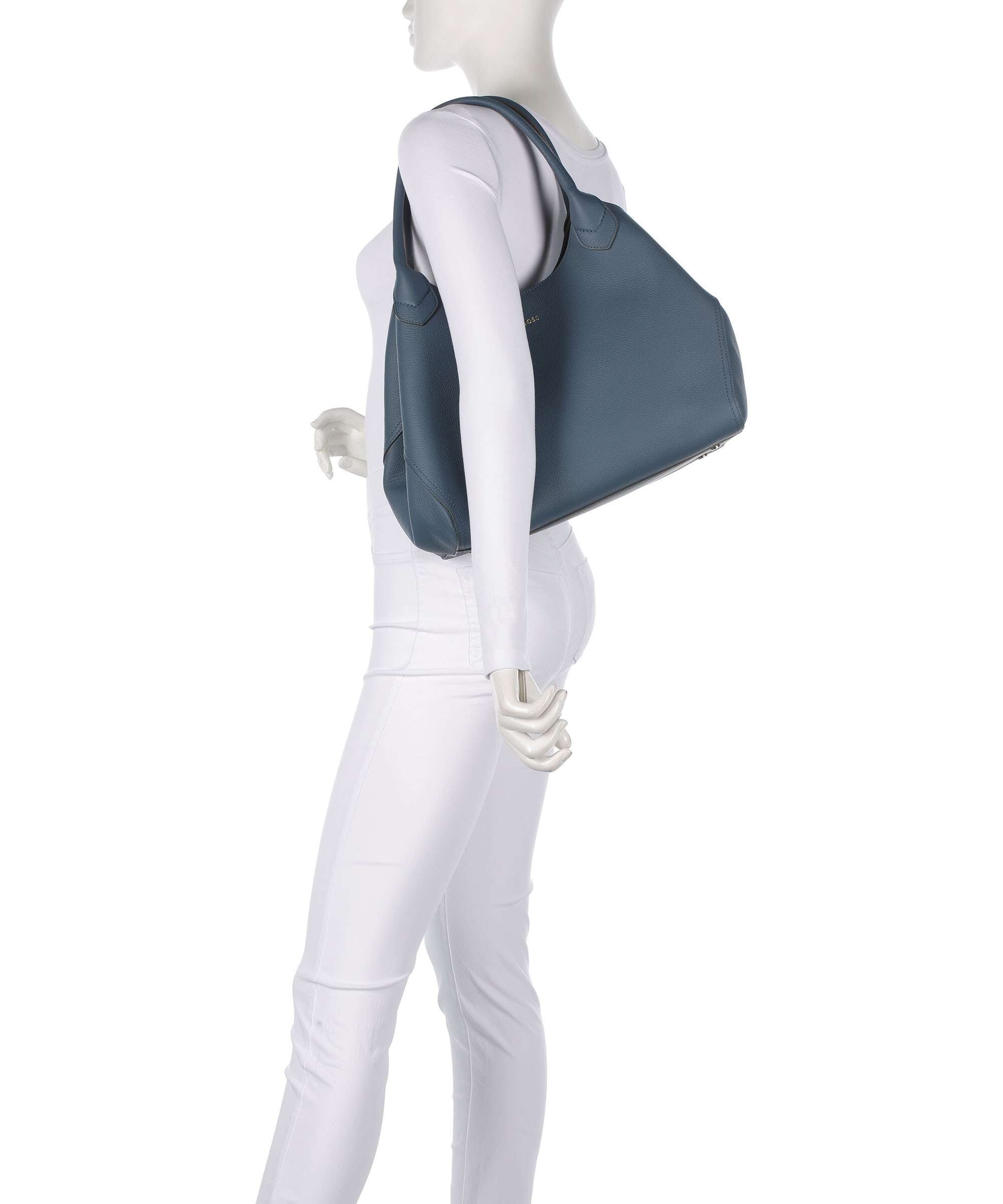 BOSS Lenah Tote bag open blue