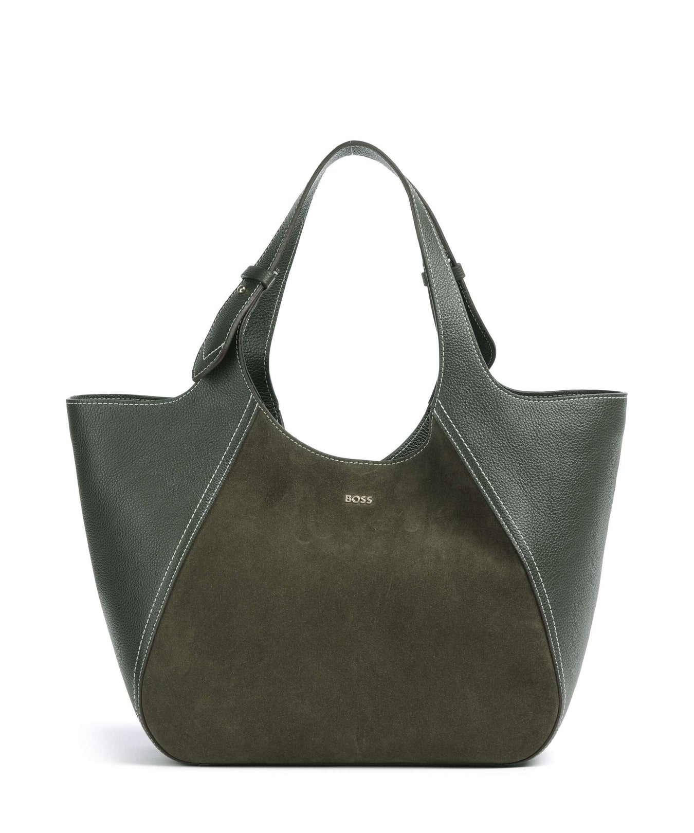 BOSS Lenah Big Tote bag dark green