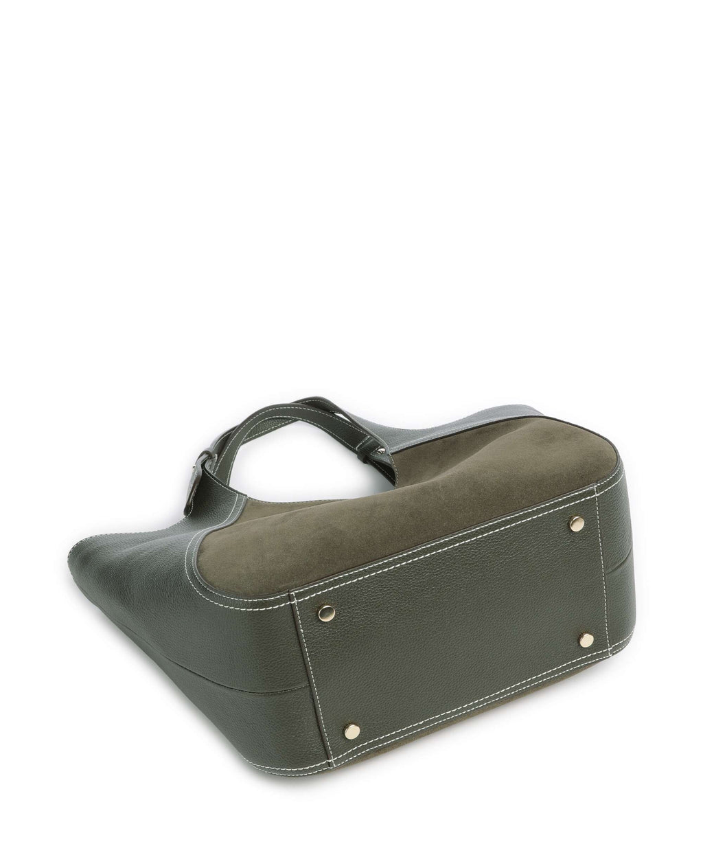 BOSS Lenah Big Tote bag dark green