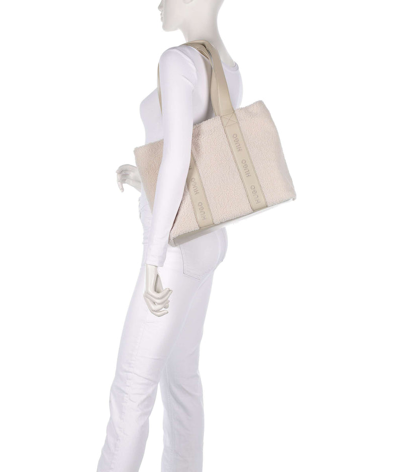Hugo Becky Tote bag open white