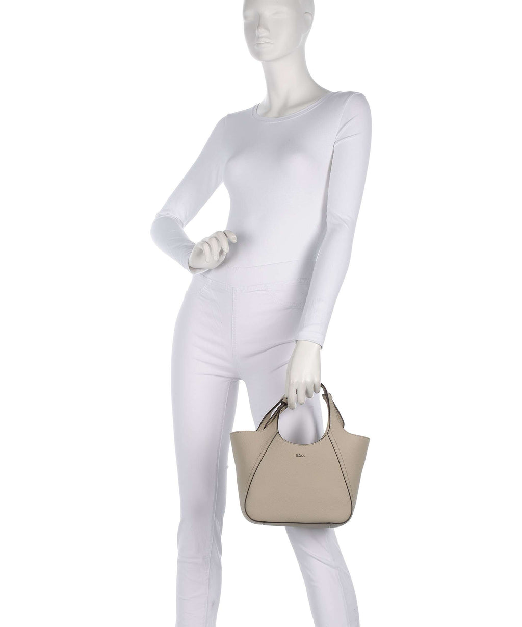 BOSS Lenah Small Handbag light beige