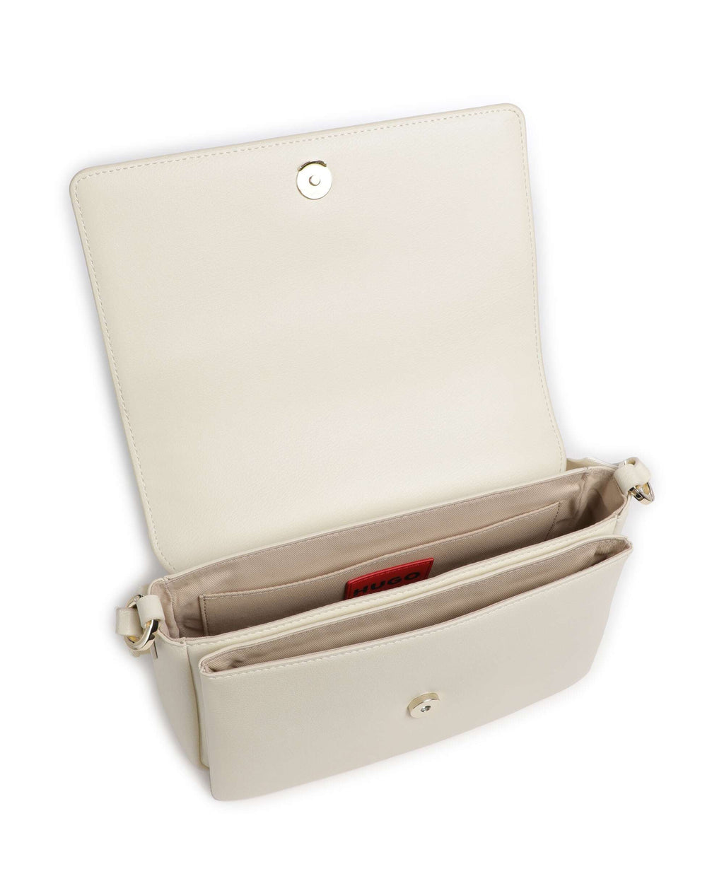 Hugo Bel 2.0 Crossbody bag open white