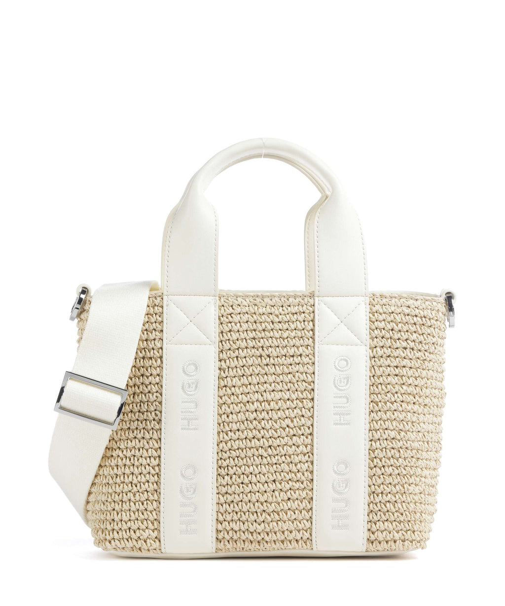 Hugo Becky Mini Handbag open white
