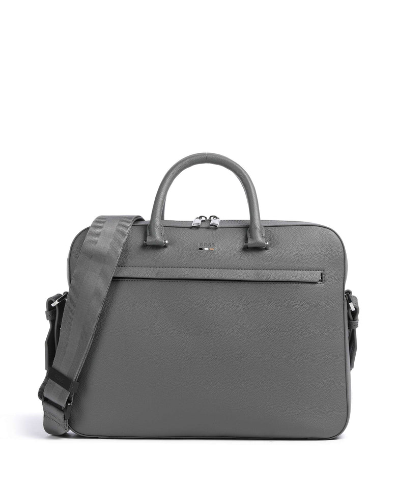 BOSS Ray Briefcase medium grey