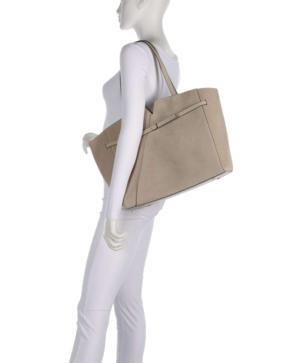 BOSS Revers Tote bag light beige