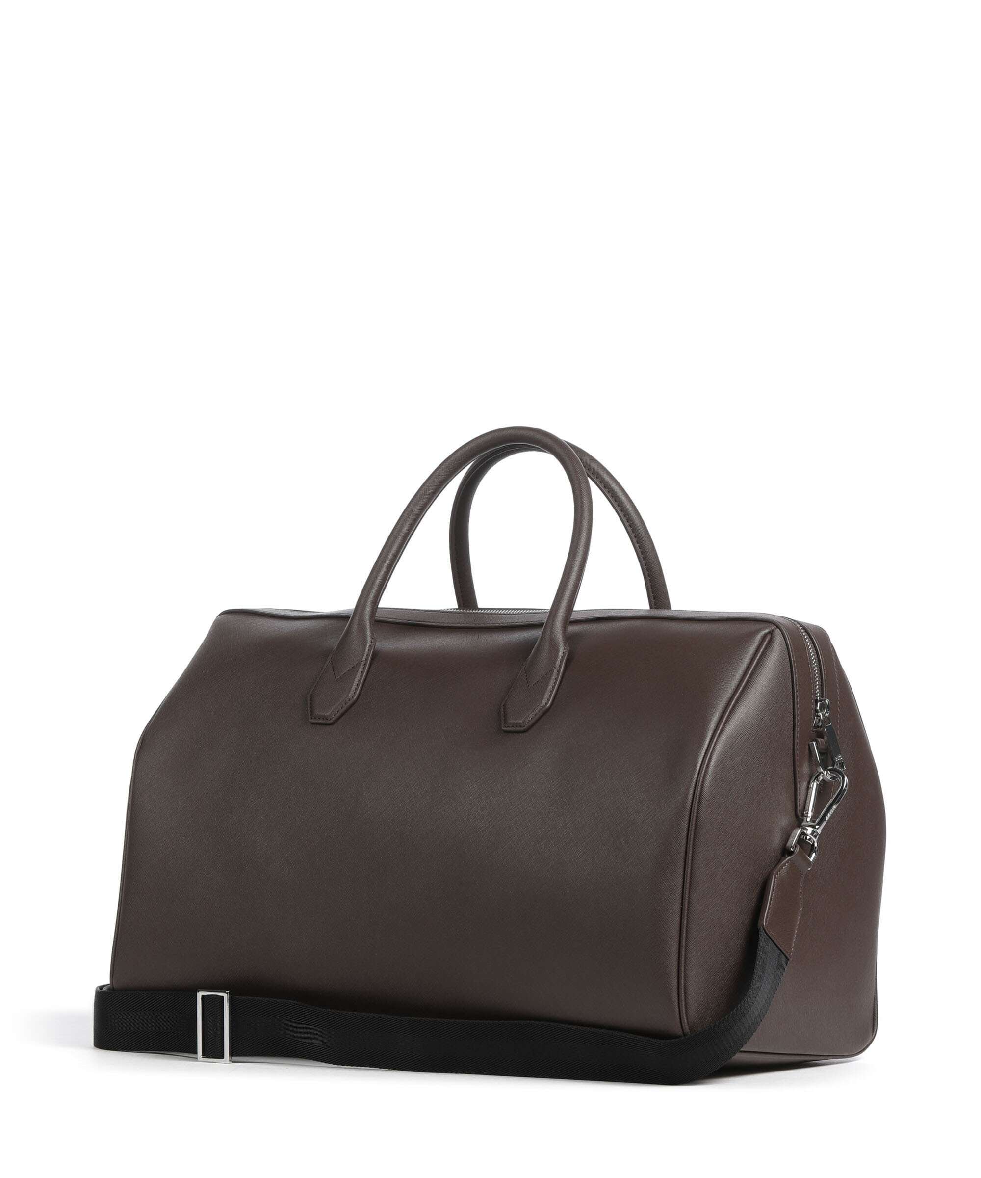 BOSS Northon Weekend bag dark brown