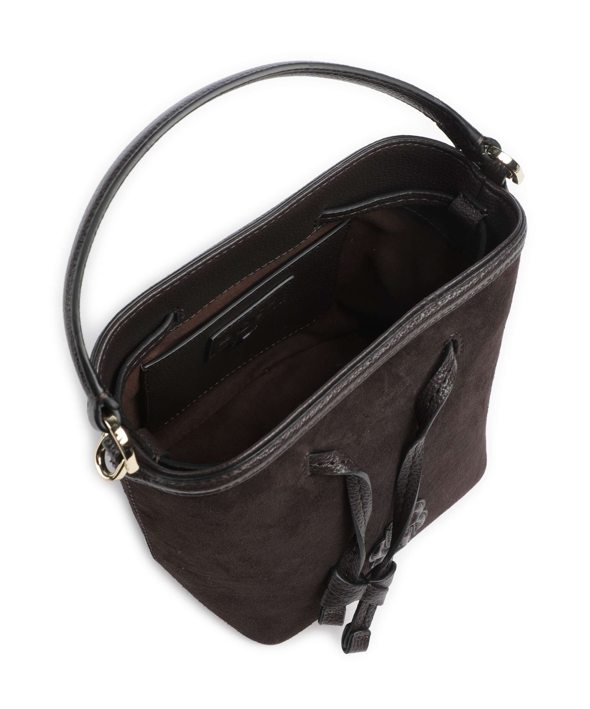 BOSS Anett Bucket bag dark brown