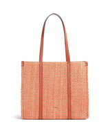 Abro Raffia Susanna Bolsa shopping orange