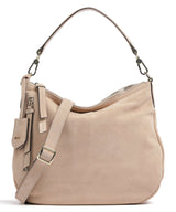 Abro Suede Juna Bolso de hobo natural