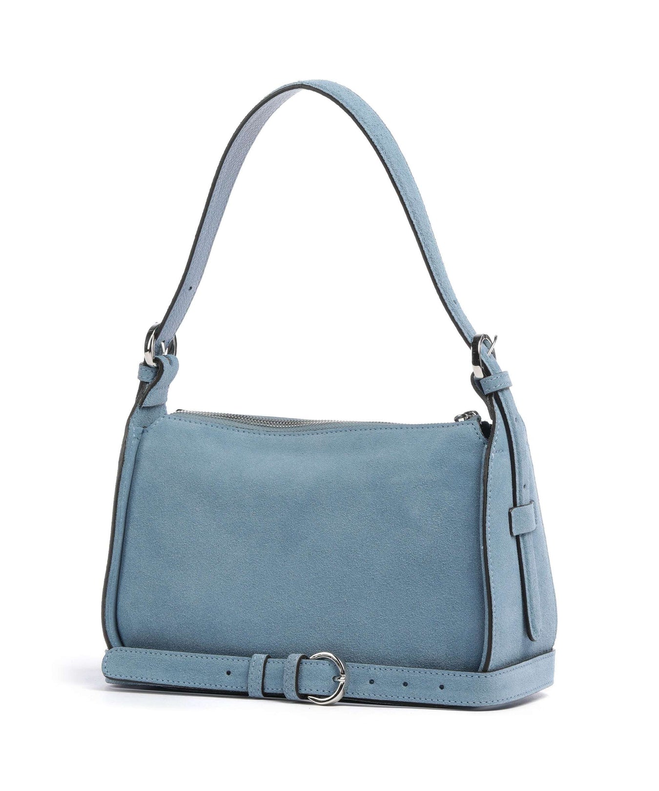 Abro Suede Best Friend Shoulder bag blue