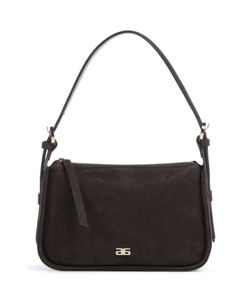 Abro Suede Best Friend Bolso de hombro brown