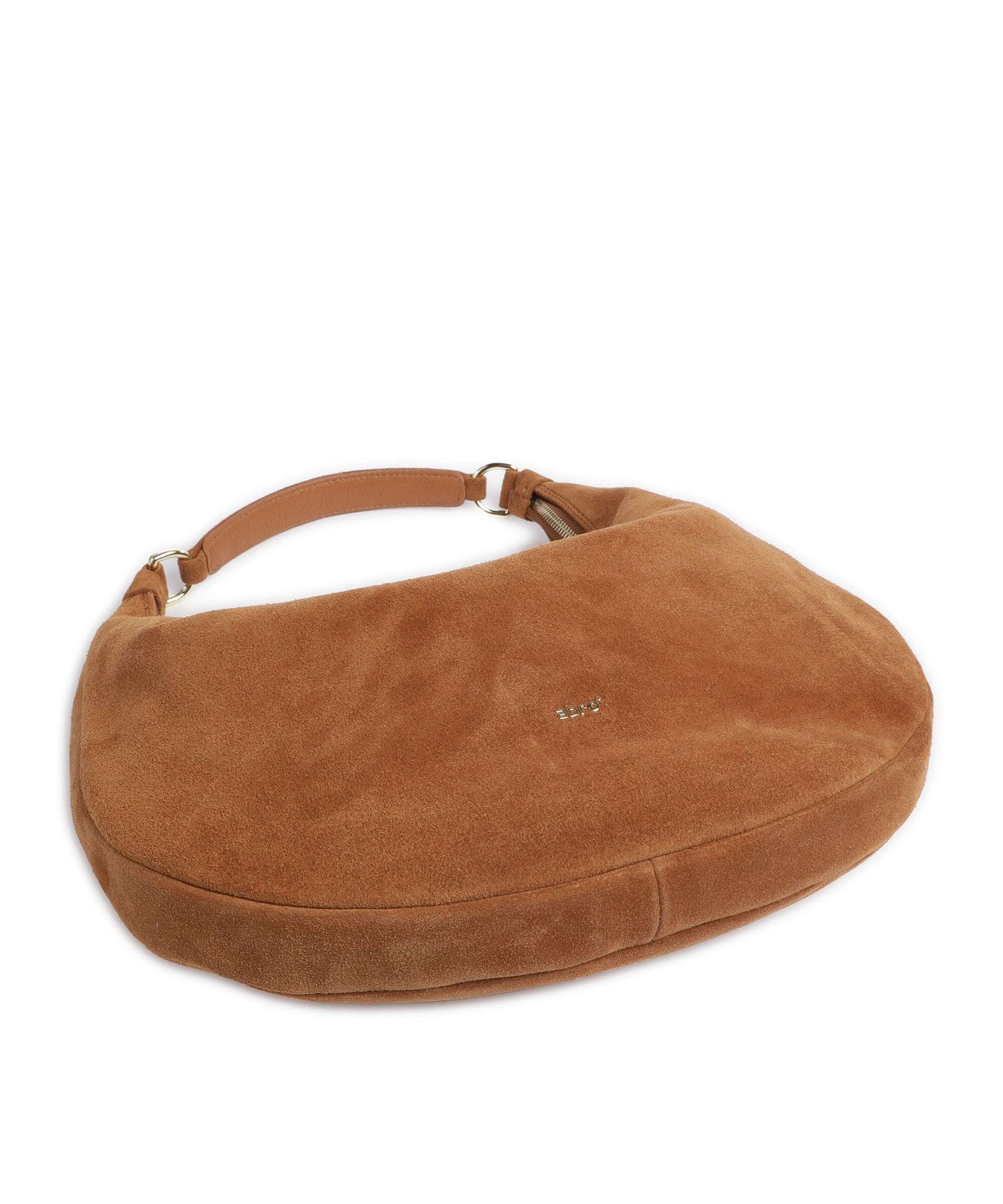 Abro Suede Nana Hobo bag cuoio