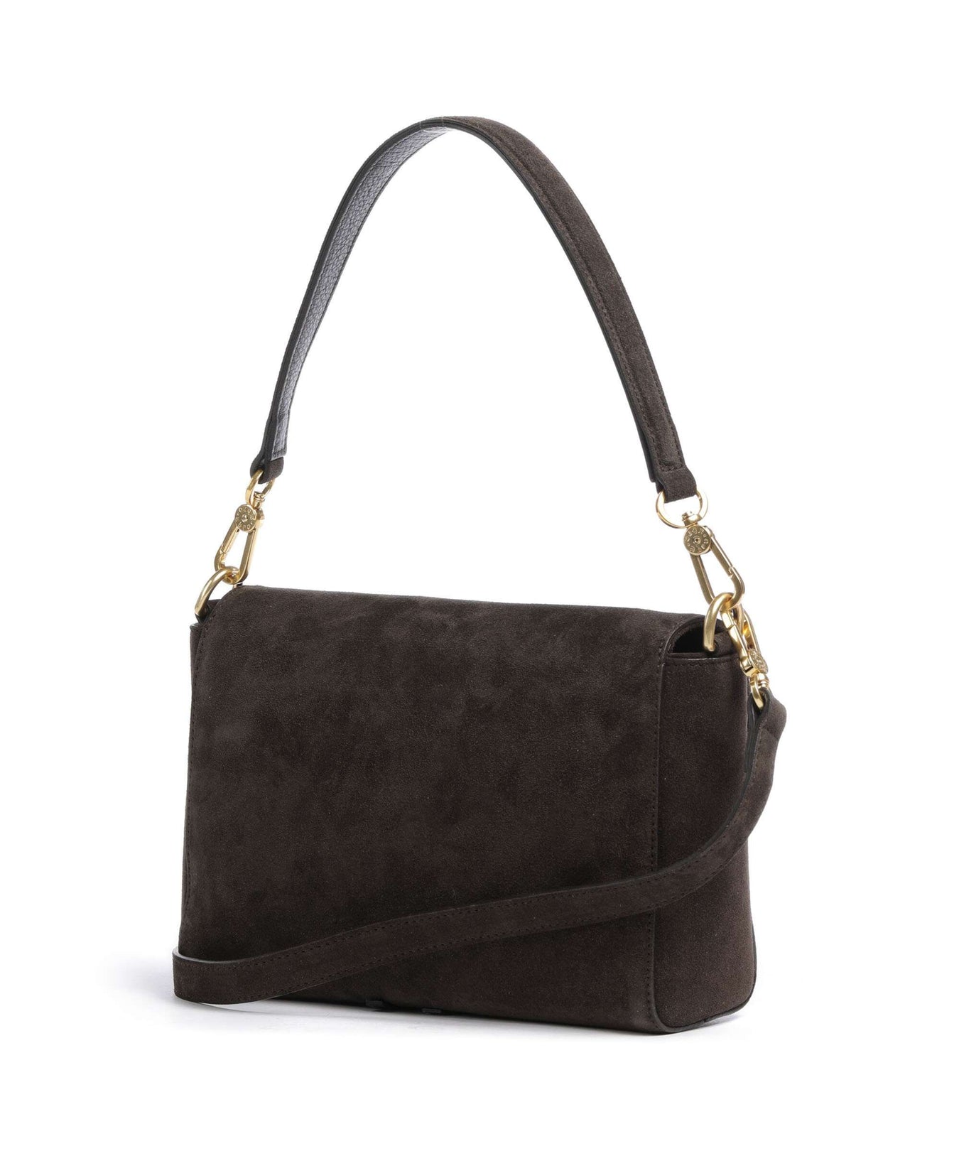 Abro Suede Temi Shoulder bag brown