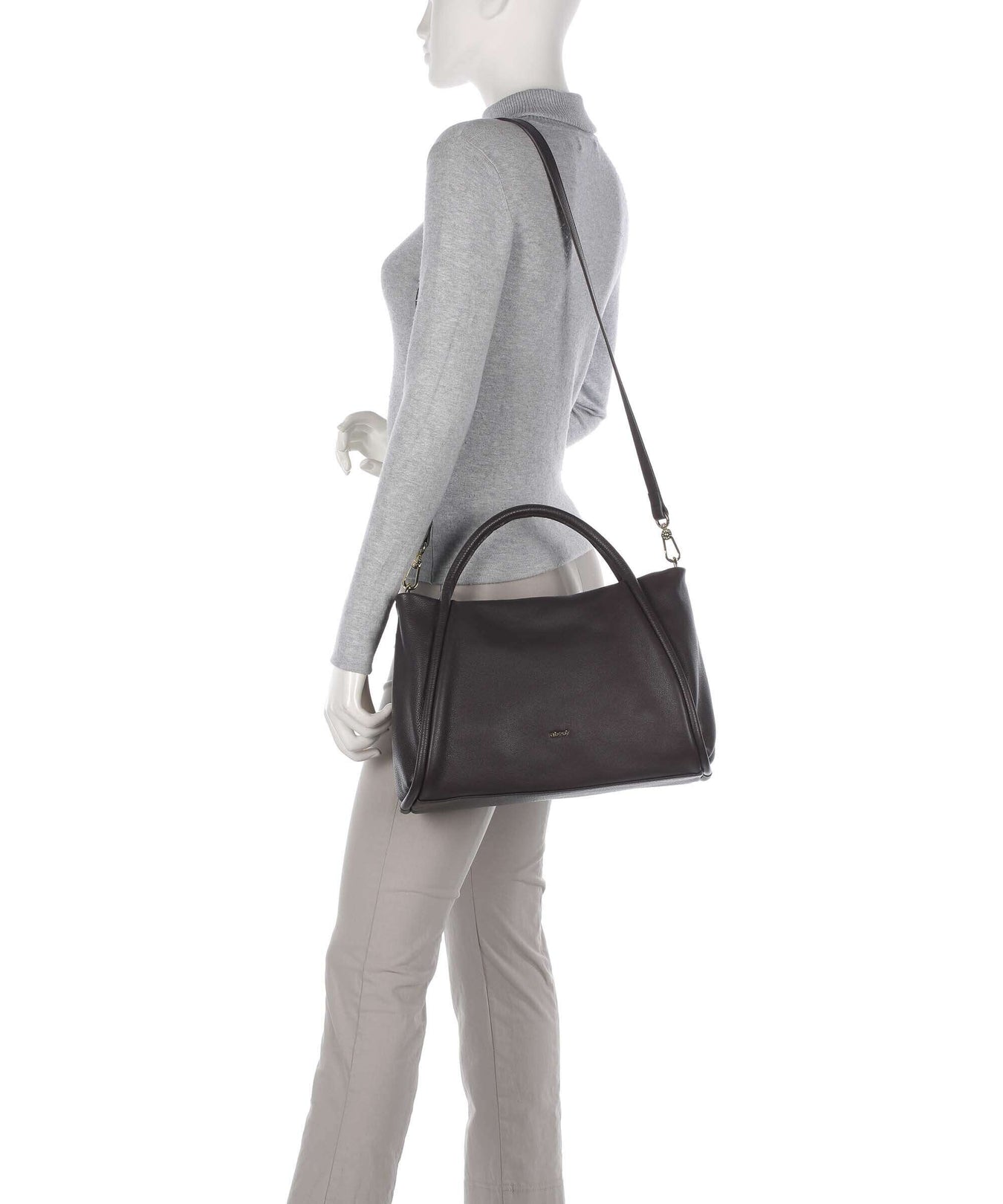 Abro Dalia Willow Handbag brown