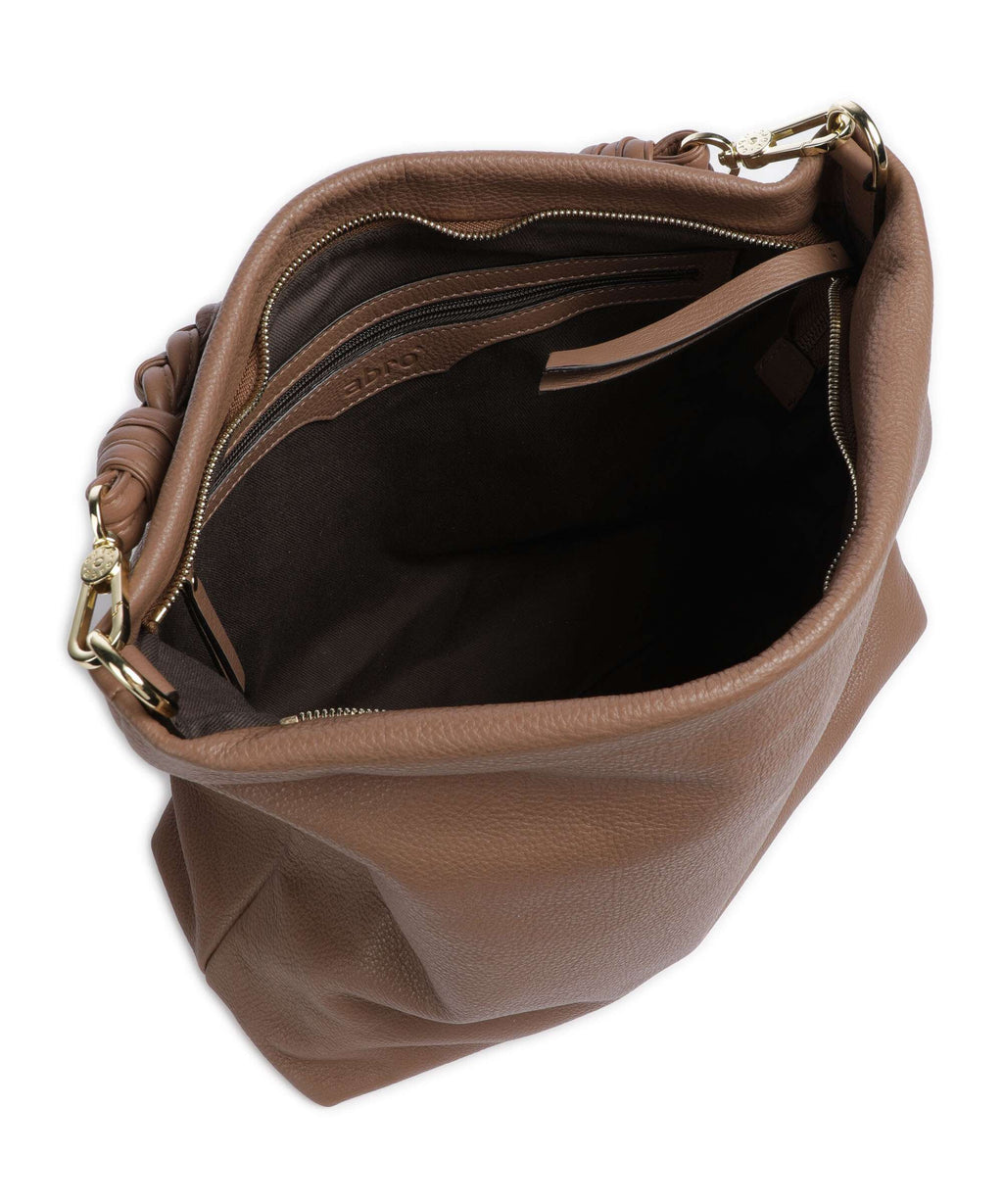 Abro Dalia Soley Hobo bag camel