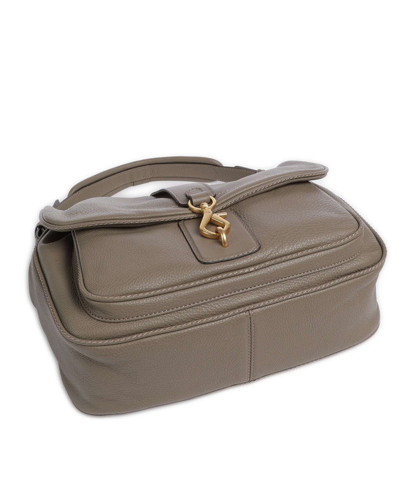 Abro Dalia Star Saddle Hobo bag taupe