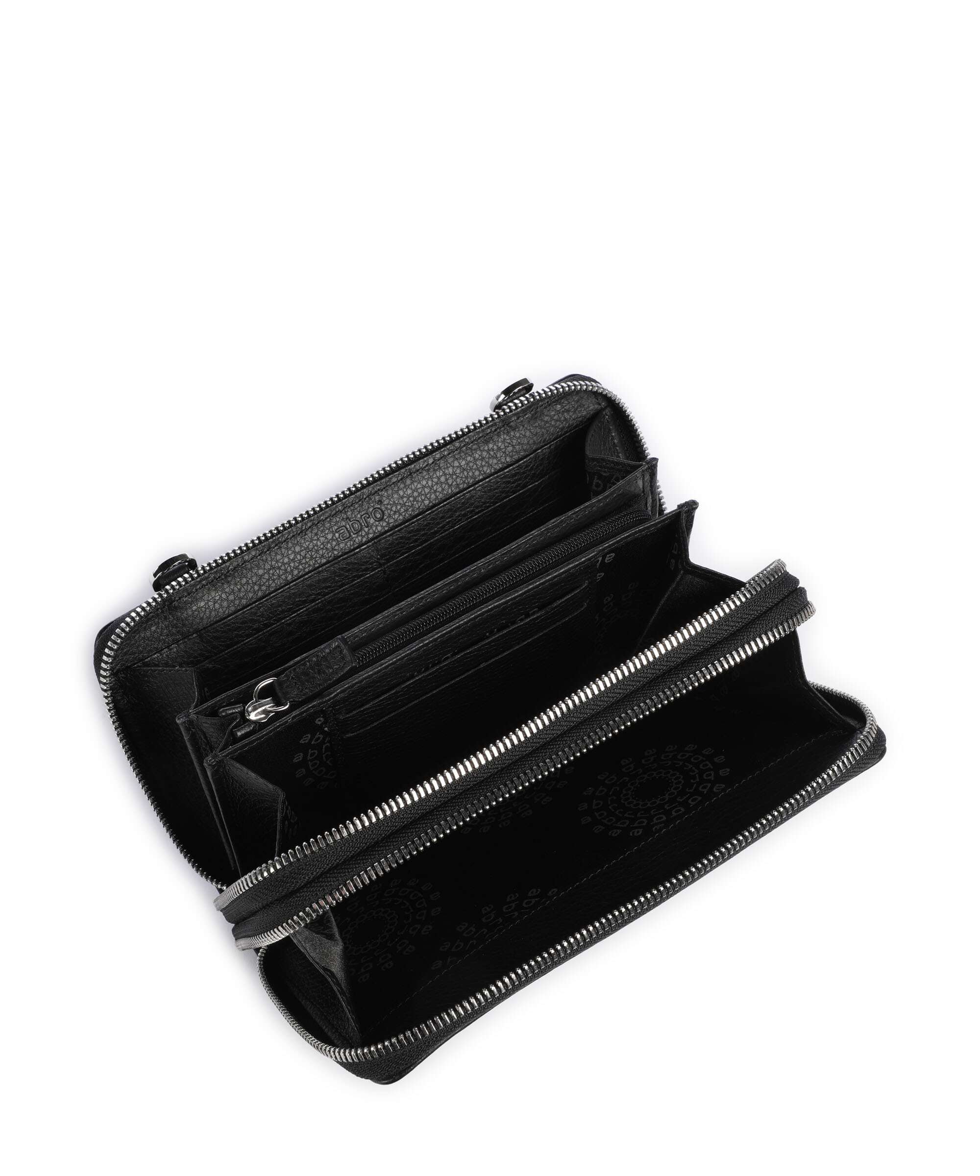 Abro Dalia Lia Wallet black/nickel