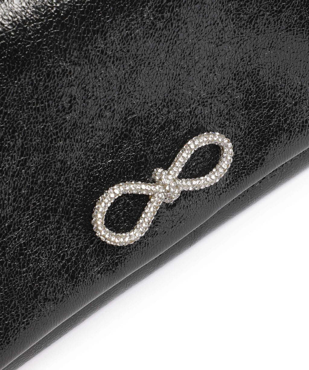 Abro Mimosa Strass Clutch bag black/nickel