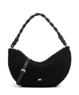 Abro Shearling Moon Bolso de hombro black/gold