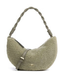 Abro Shearling Moon Bolso de hombro siena