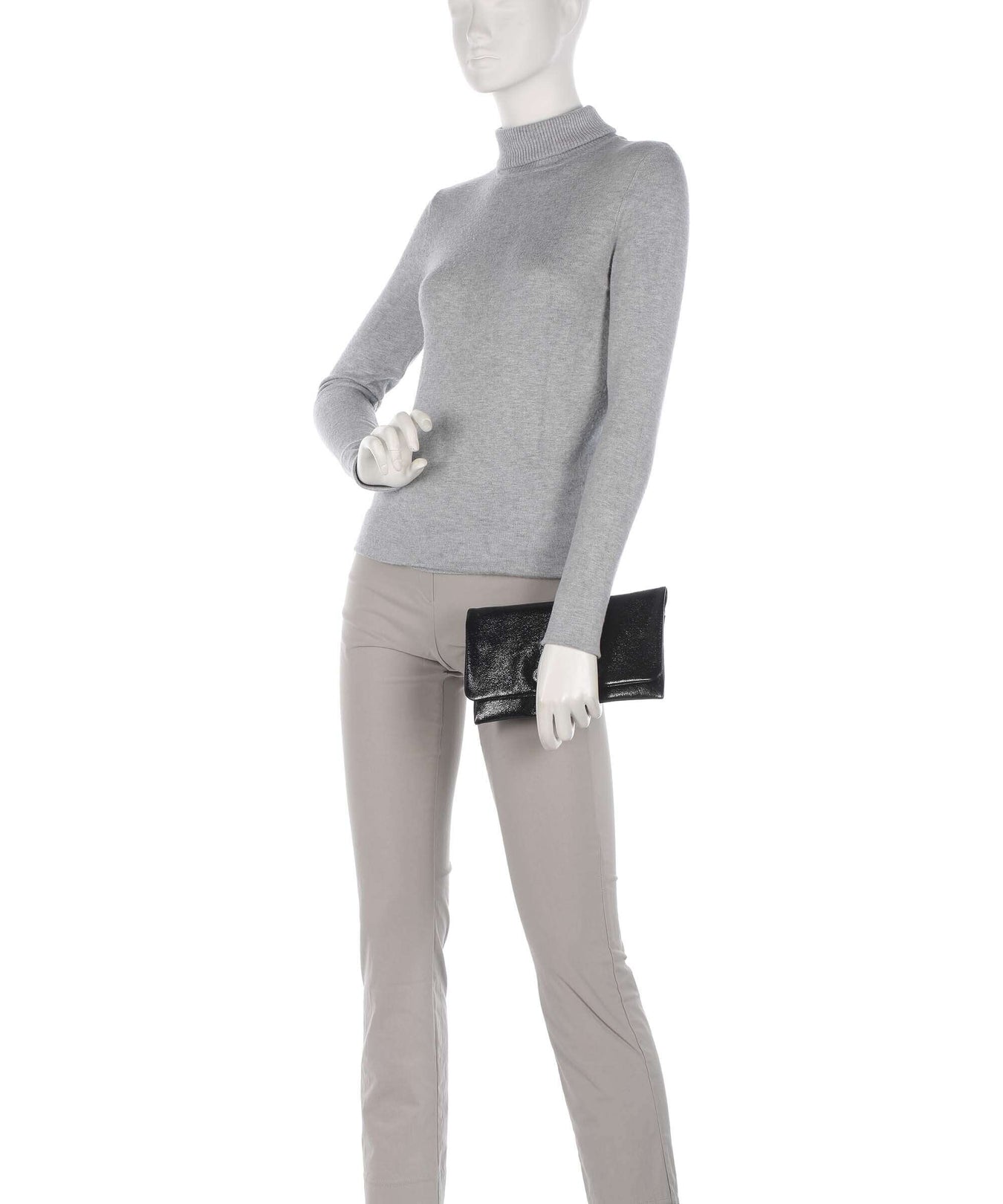 Abro Mimosa Strass Shoulder bag black/nickel