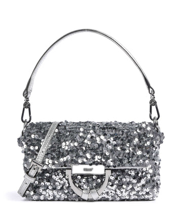 Abro Sequins Temi Bolso de hombro silver