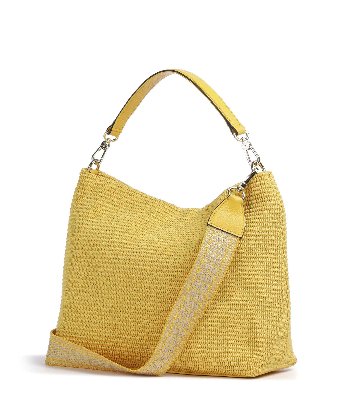 Abro Raffia Kaia Hobo bag zabaione