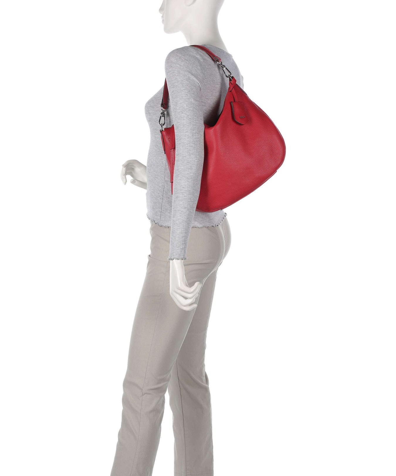 Abro Adria Juna Hobo bag red