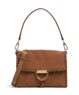 Abro Suede Temi Stitch Bolso de hombro cuoio