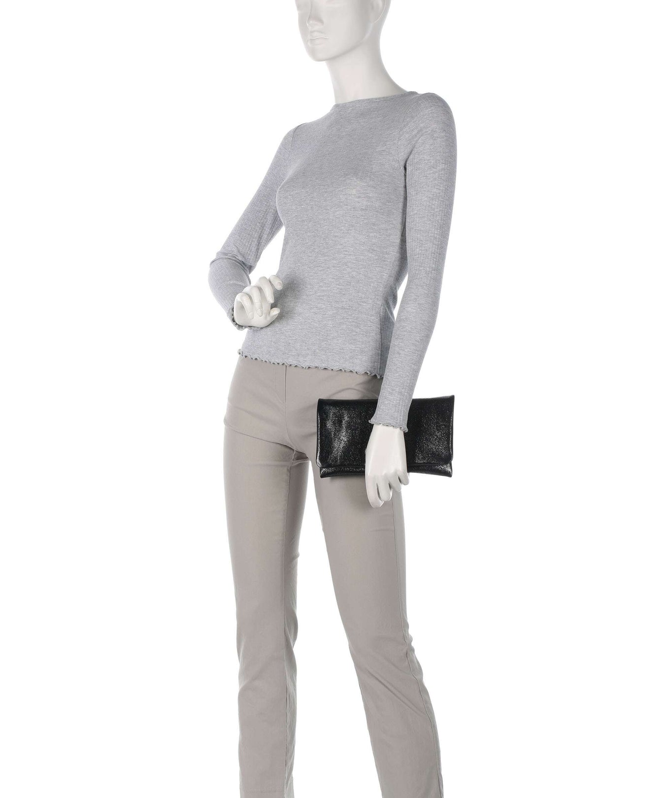 Abro Mimosa Strass Shoulder bag black/nickel