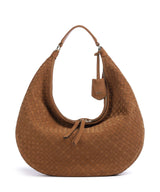 Abro Suede Nana Bolso de hobo cuoio