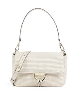 Abro Raffia Temi Bolso de hombro beige