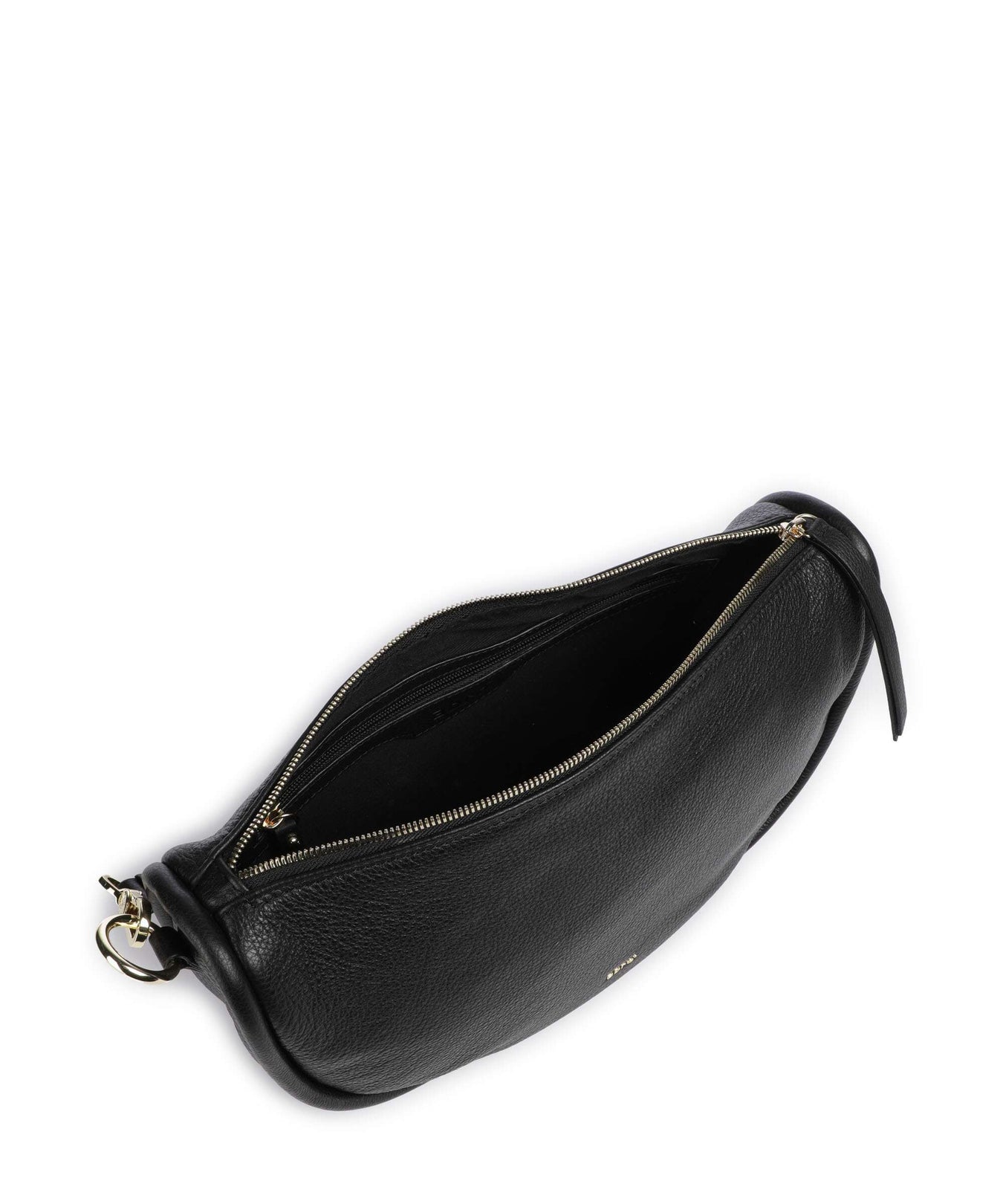 Abro Dalia Willow Hobo bag black/gold