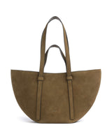 Abro Suede Cosmo Medium Bolsa shopping military