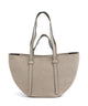 Abro Suede Cosmo Medium Tote bag siena