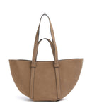 Abro Suede Cosmo Medium Bolsa shopping camel