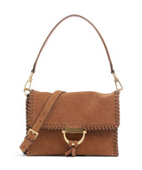 Abro Suede Temi Stitch Bolso de hombro cuoio