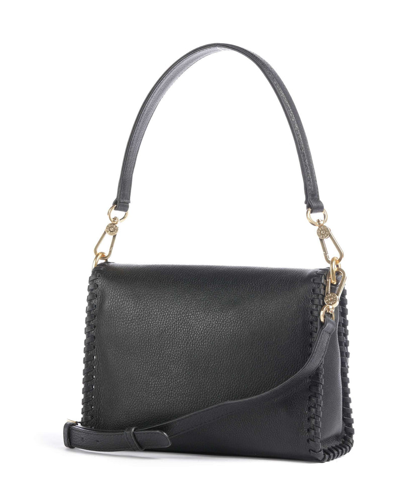 Abro Dalia Temi Stitch Shoulder bag black/gold