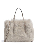 Abro Shearling Noelle Bolso de mano siena