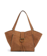 Abro Suede Temi Bolsa shopping cuoio