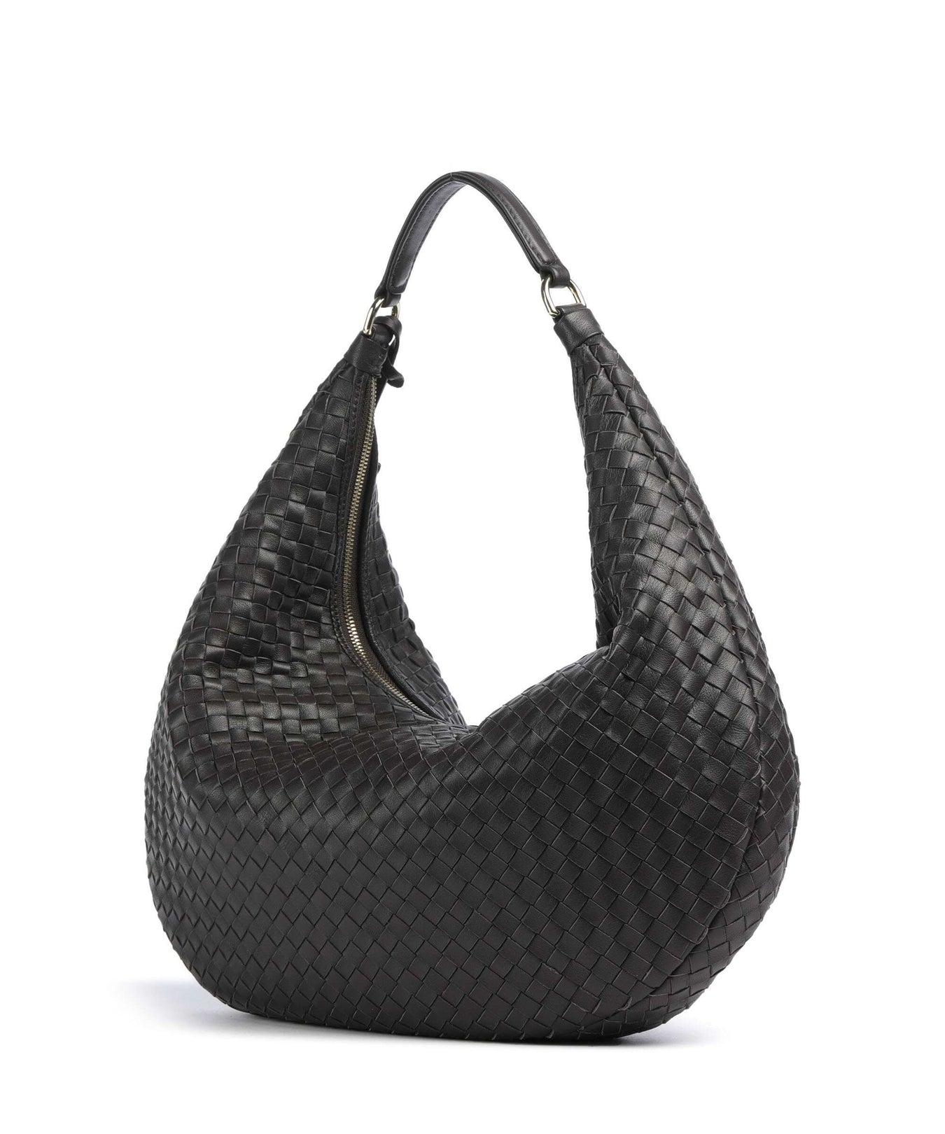 Abro Piuma Nana Hobo bag dark brown